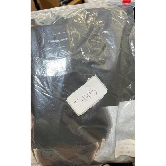 Dumbgood MobPsycho100 T-Shirt Adult XXL Black Tee Short Sleeve, Cotton Men Women - Picture 6 of 7